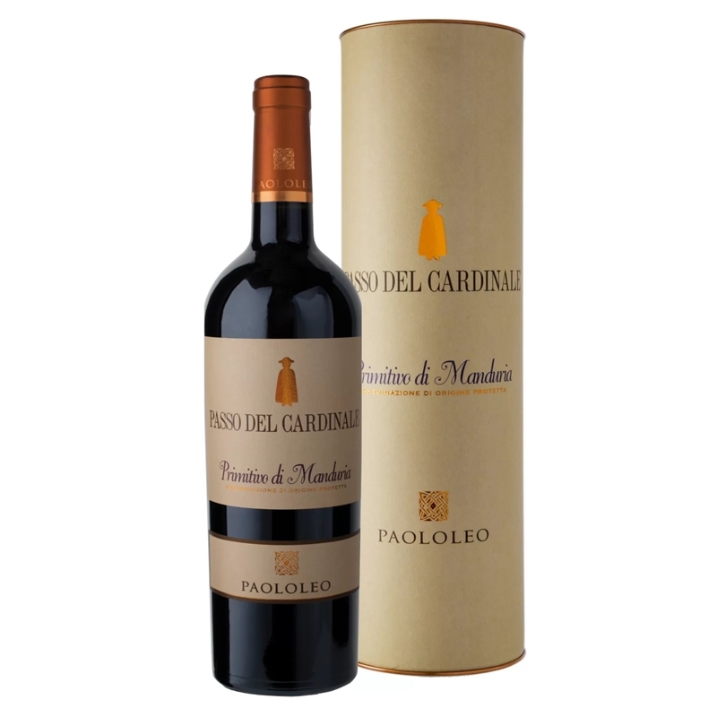 Primitivo di Manduria Passo Cardinale DOP 2023 Paolo Leo Magnum Litri 1,5 In Tubo