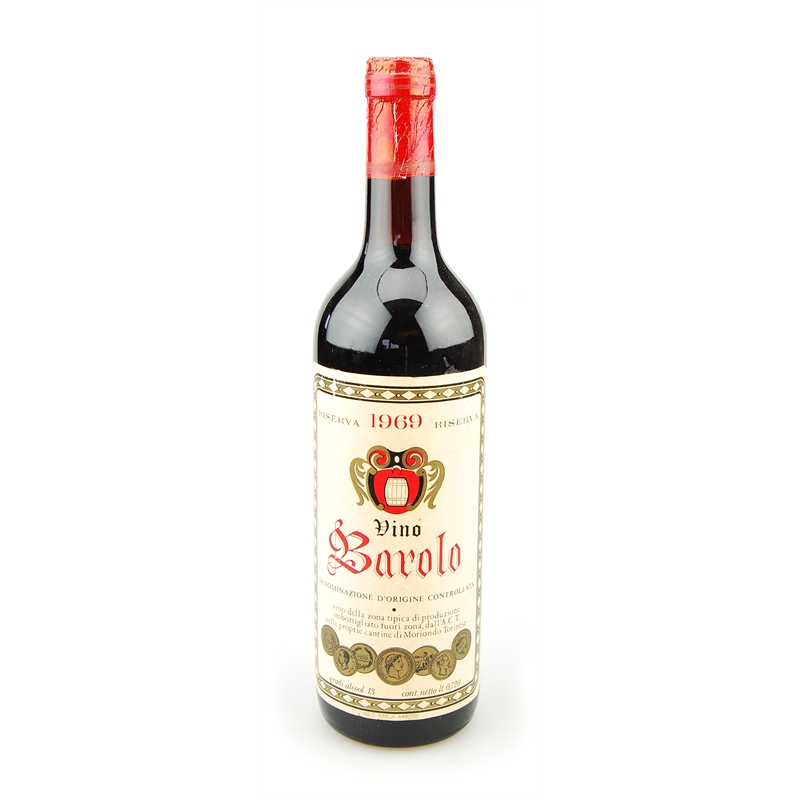 Barolo Riserva Moriondo Torinese 1970