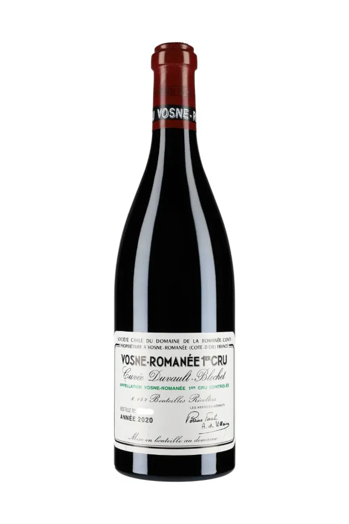 [00730] Borgogna Vosne-Romanèe 1er Cru Cuvèe Duvault Blochet 2020 Domaine de  la Romanèe-Conti