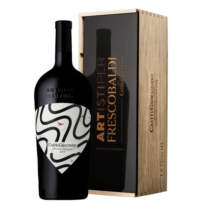 [01078] Brunello Di Montalcino Castelgiocondo 2013 Artisti per Frescobaldi Claudia Comte Magnum Litri 1.5 Frescobaldi