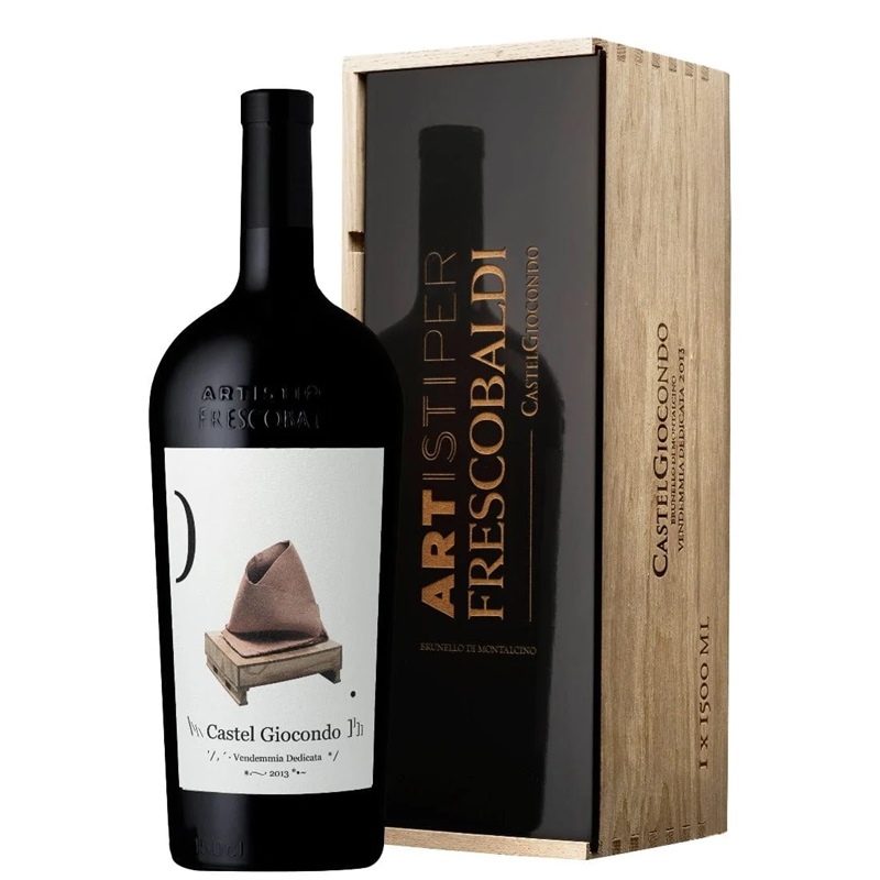 Brunello Di Montalcino Castelgiocondo 2013 Artisti per Frescobaldi Sonia Kacem Magnum Litri 1.5 Frescobaldi