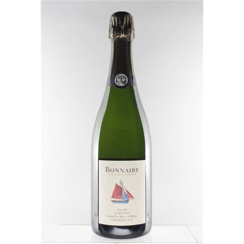 Champagne Cramant Lieu-dit "Le Bateau" Grand Cru Blanc de Blancs 2016 Extra Brut Bonnaire