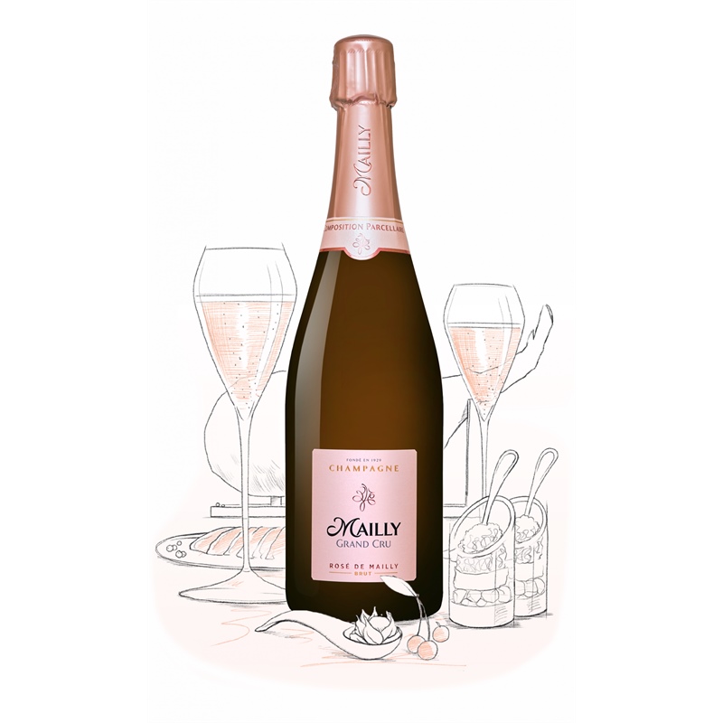 [02435] Champagne Gran Cru Rosè Brut Mailly