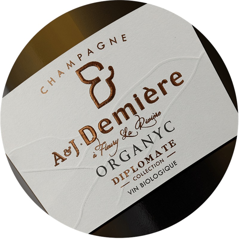 [02400] Champagne Organyc Diplomate Demiere