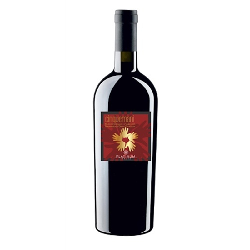 Cinquemani Montepulciano D' Abruzzo Platinum 2014