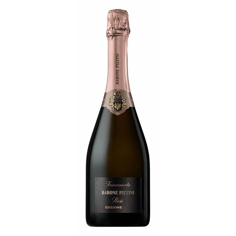 [02654] Franciacorta Rose' Extra Brut Millesimato 2021 Biologico Vegan Barone Pizzini
