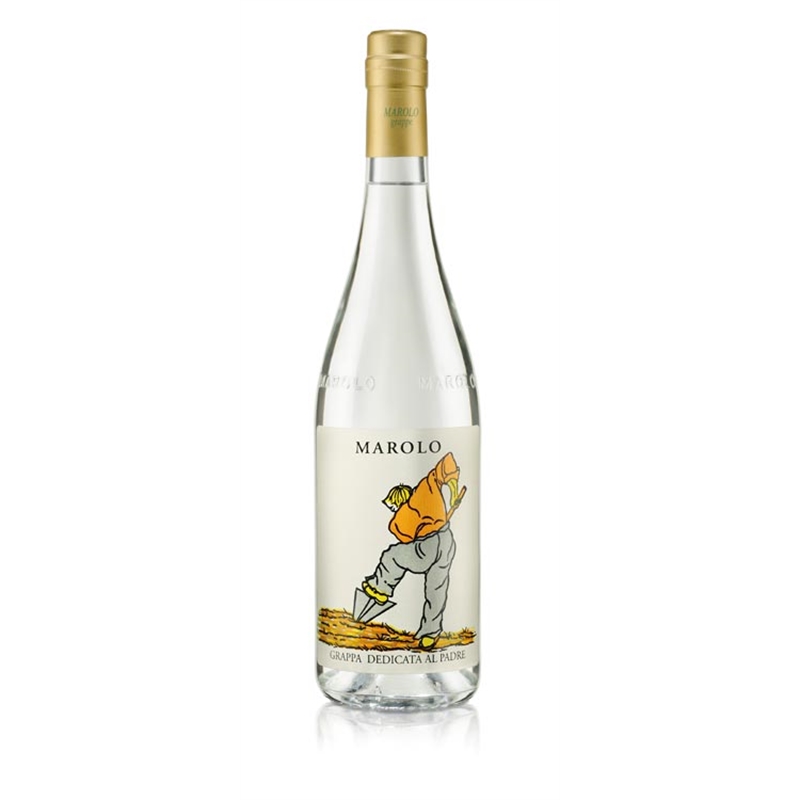 Grappa Dedicata al Padre 0,7L 60° cofanetto Cartone Marolo