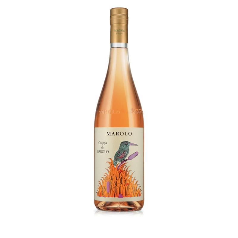 Grappa di Barolo Barrique 0,7L 50° cofanetto Cartone Marolo