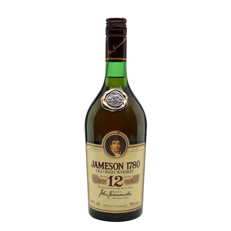 Jameson 1780 Irish Whiskey 12 Years Old