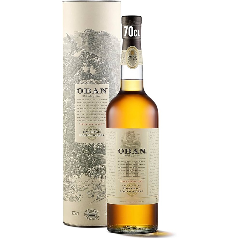 Oban Single Malt Scotch Whisky 14 Years Old