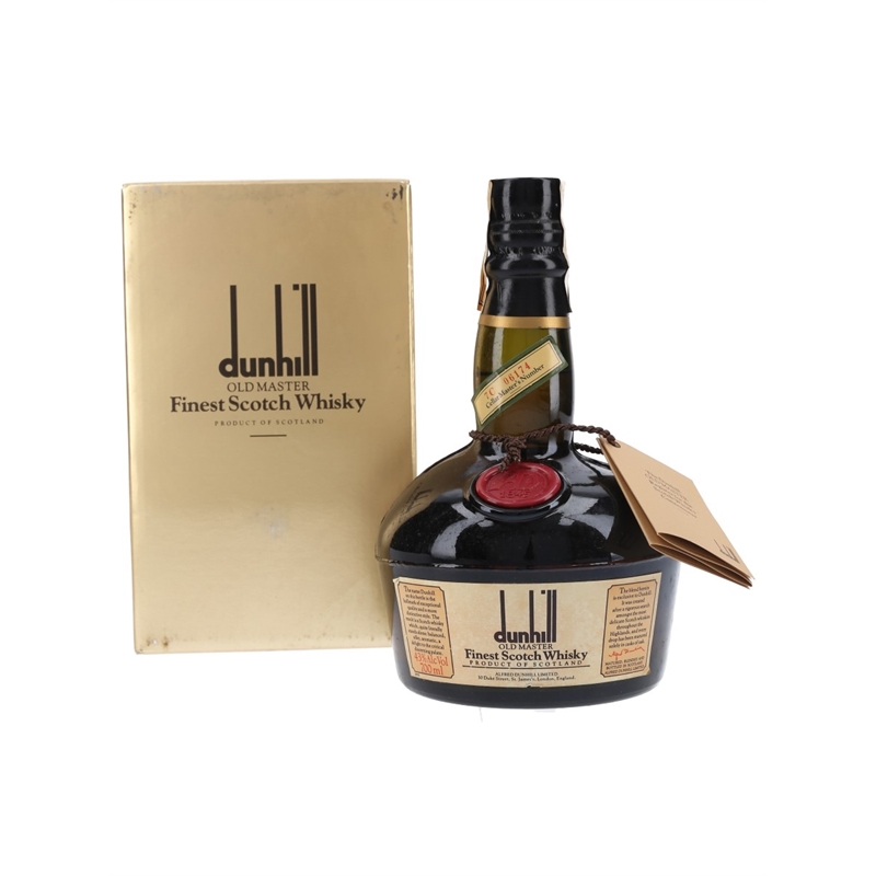 Old Master Finest Scotch Whisky Dunhill
