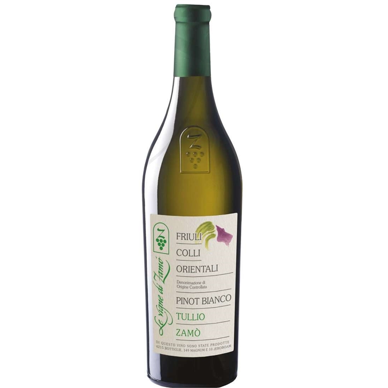 [02780] Pinot Bianco Tullio Zamò Friuli Colli Orientali DOC 2022 Le Vigne di Zamò