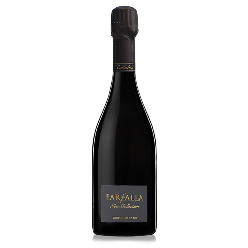 Pinot Nero Dosagio Zero Metodo Classico Noir Collection Farfalla Ballabio