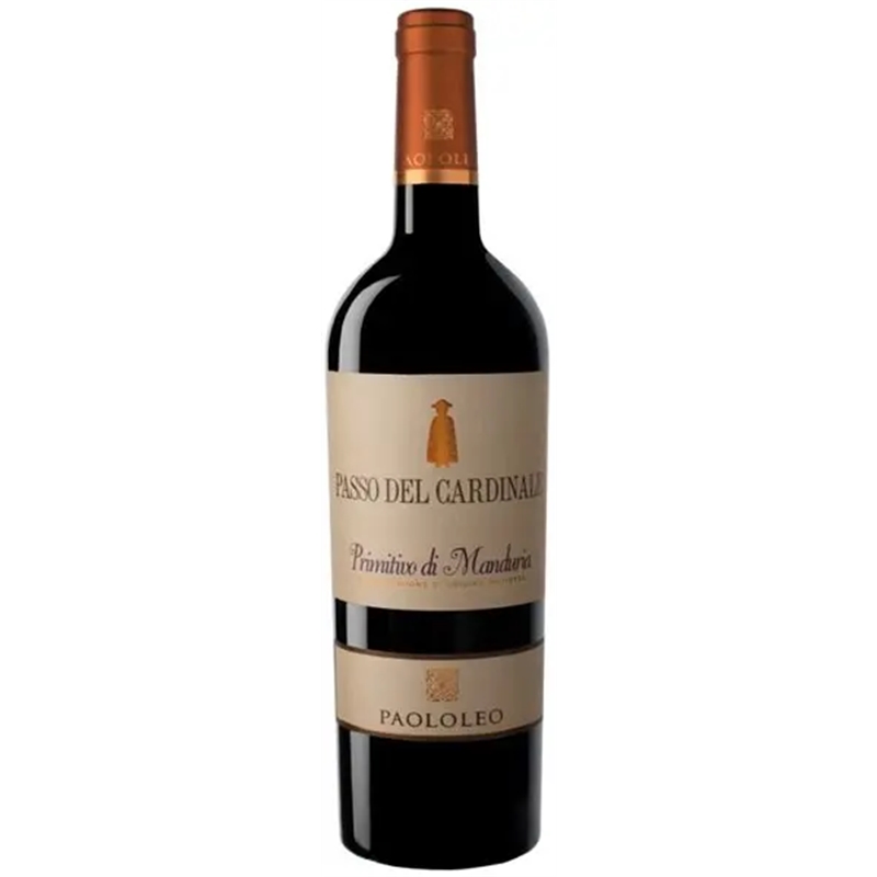 Primitivo di Manduria Passo Cardinale DOP 2023 Paolo Leo