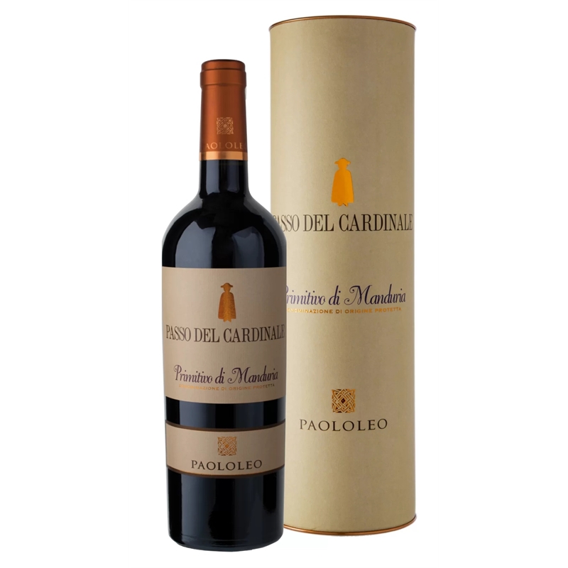 Primitivo di Manduria Passo Cardinale DOP 2023 Paolo Leo Magnum Litri 1,5 In Tubo