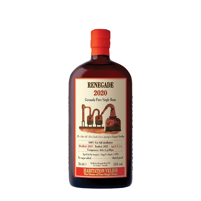 Pure Single Rum Habitetion Velier 2020 3 Anni 0,7L 55° Renegade