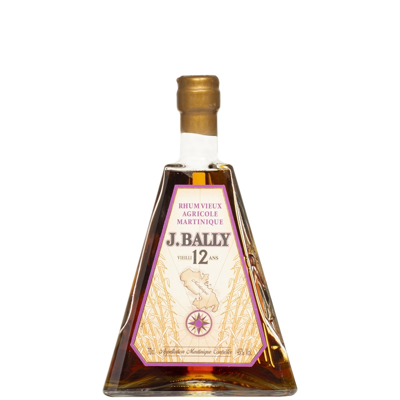 Rum Agricolo Pyramide New Pack 12 Anni 0,7 L 45° J. Bally