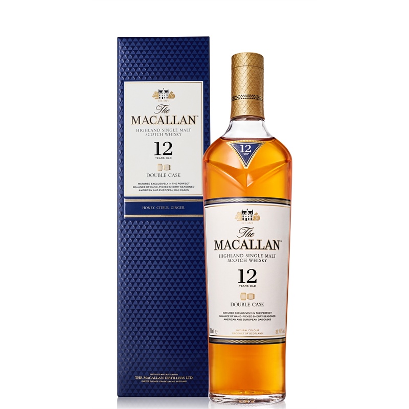 Singl Malt Schotc Whisky Double Cask 12 Anni 0,7L 40° The Macallan