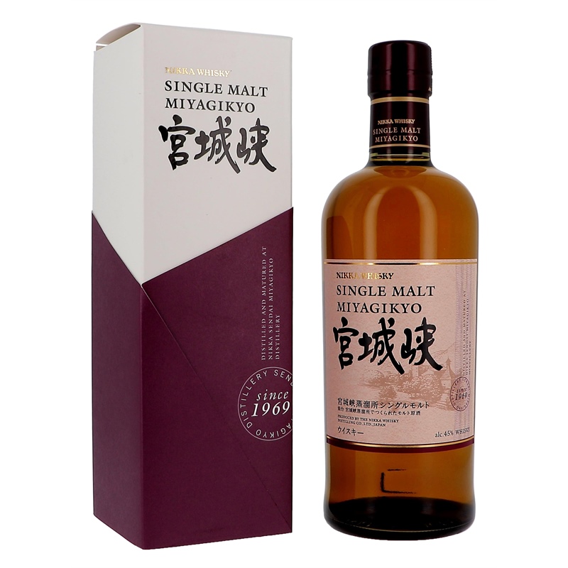 Single Malt Japanese Whisky  0,7L 45° Nikka Miyagikyo No Age