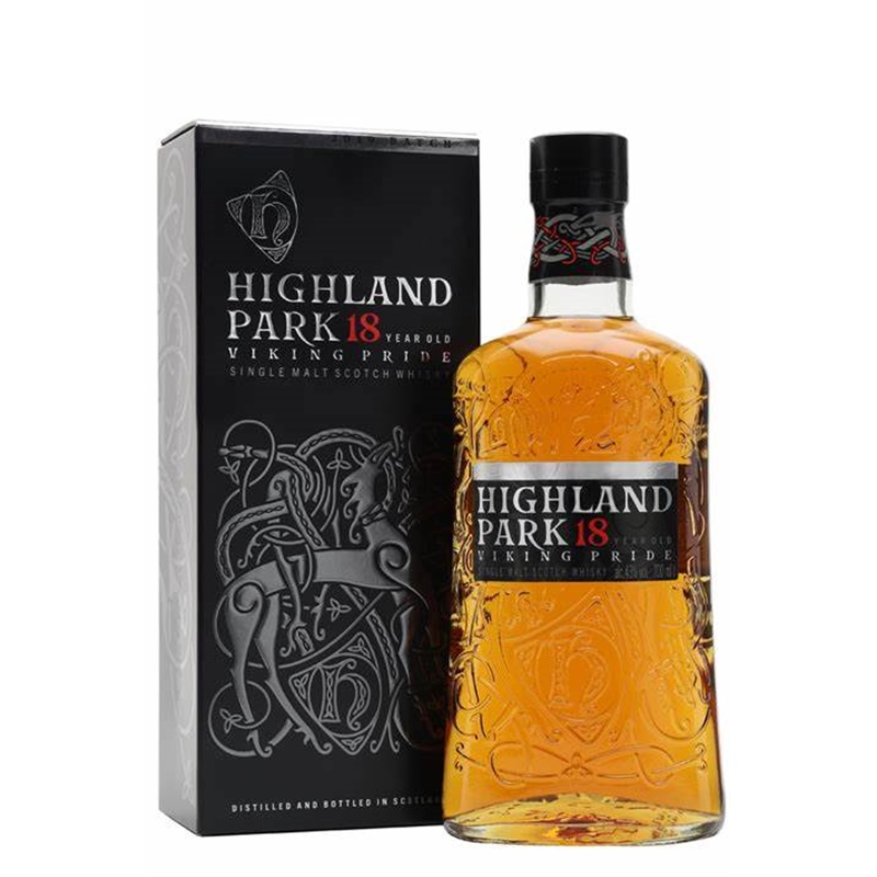 Single Malt Scotch Whisky 18 Anni 0,7L 43° Highland Park