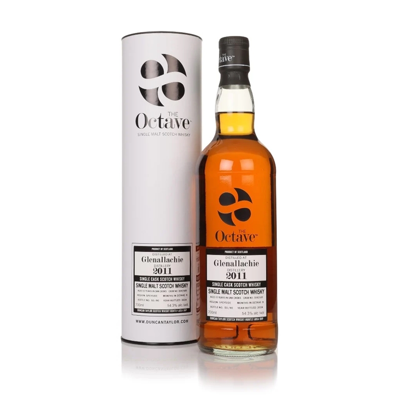 Single Malt Scotch Whisky Glenallachie 2011 12 Years 0,7L 54.3° Duncan Taylor