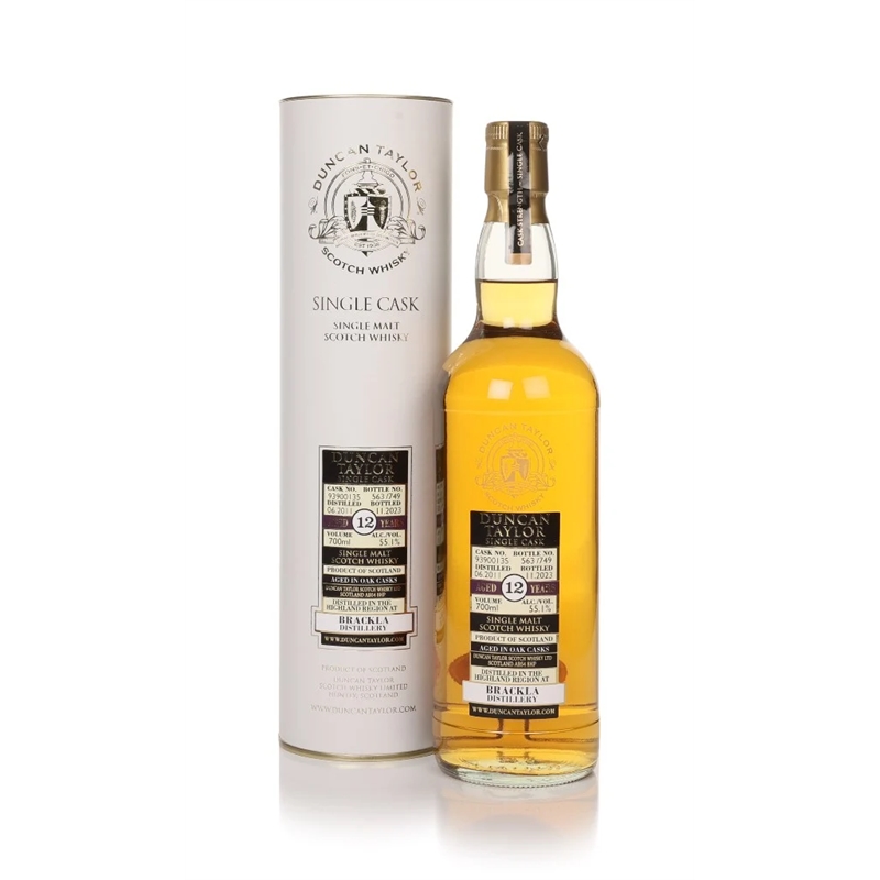 Single Malt Scotch Whisky Royal Brackla 2011 12 Years 0,7L 55,1° Duncan Taylor