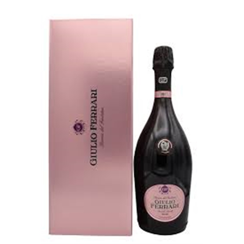 [01427] Trentodoc Riserva Del Fondatore Giulio Ferrari Rosè Brut 2008 Cofanetto Ferrari Lunelli