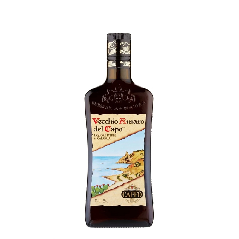 [02607] Vecchio Amaro del Capo Caffo  35 % Litri 3
