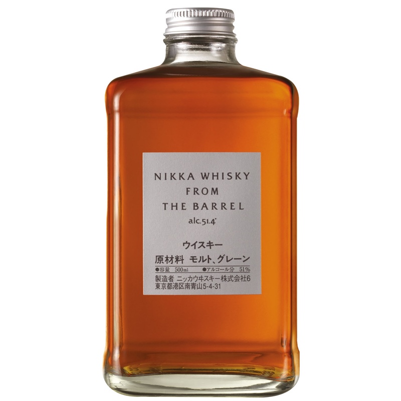 [02846] Whisky Giapponese 0,5L 51,4° Nikka From The Barell Blendet