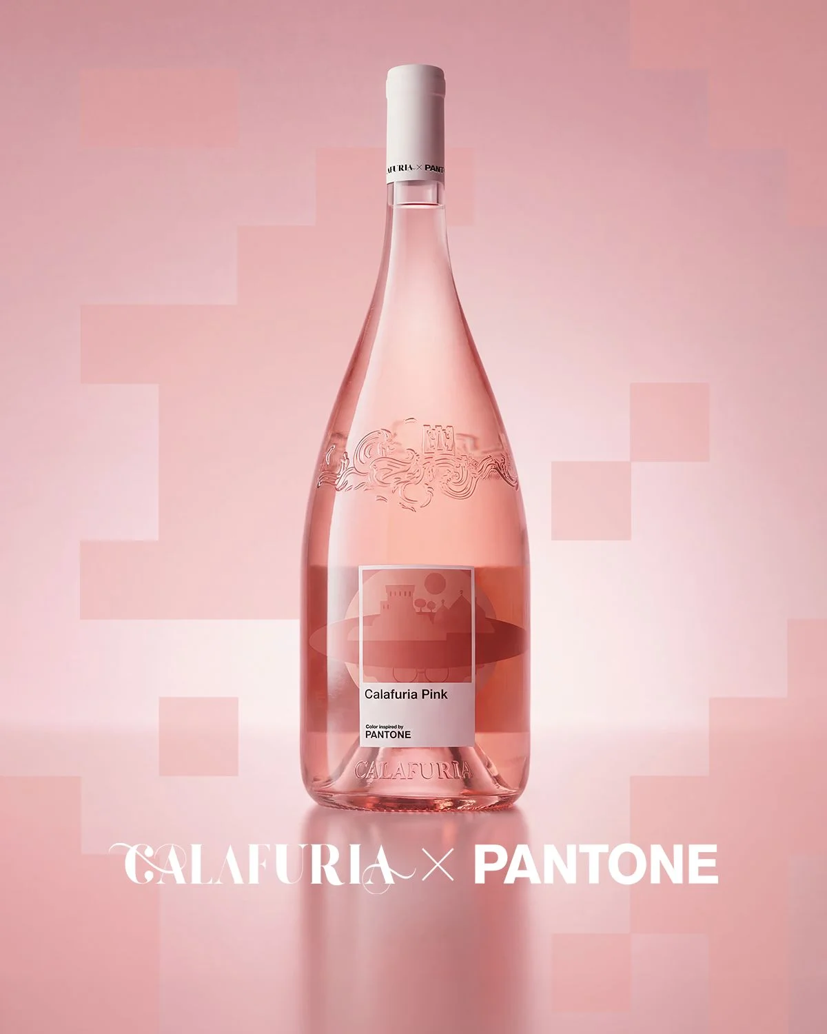 Calafuria Salento Rosato IGT 2025 Pink Color Inspired By Pantone Tormaresca Antinori Magnum Litri 1,5 con Cofanetto