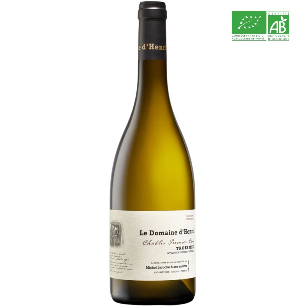 [03027] Chablis 1er Cru Troesmes 2023 Biologico D'Henry